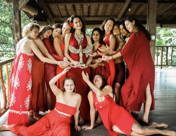 Inside a Sacred Woman's Arts circle